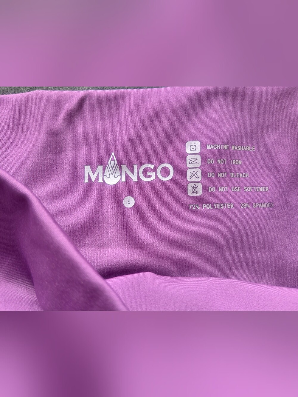 Unworn Purple and Grey leggings - Picture 1 of 6
